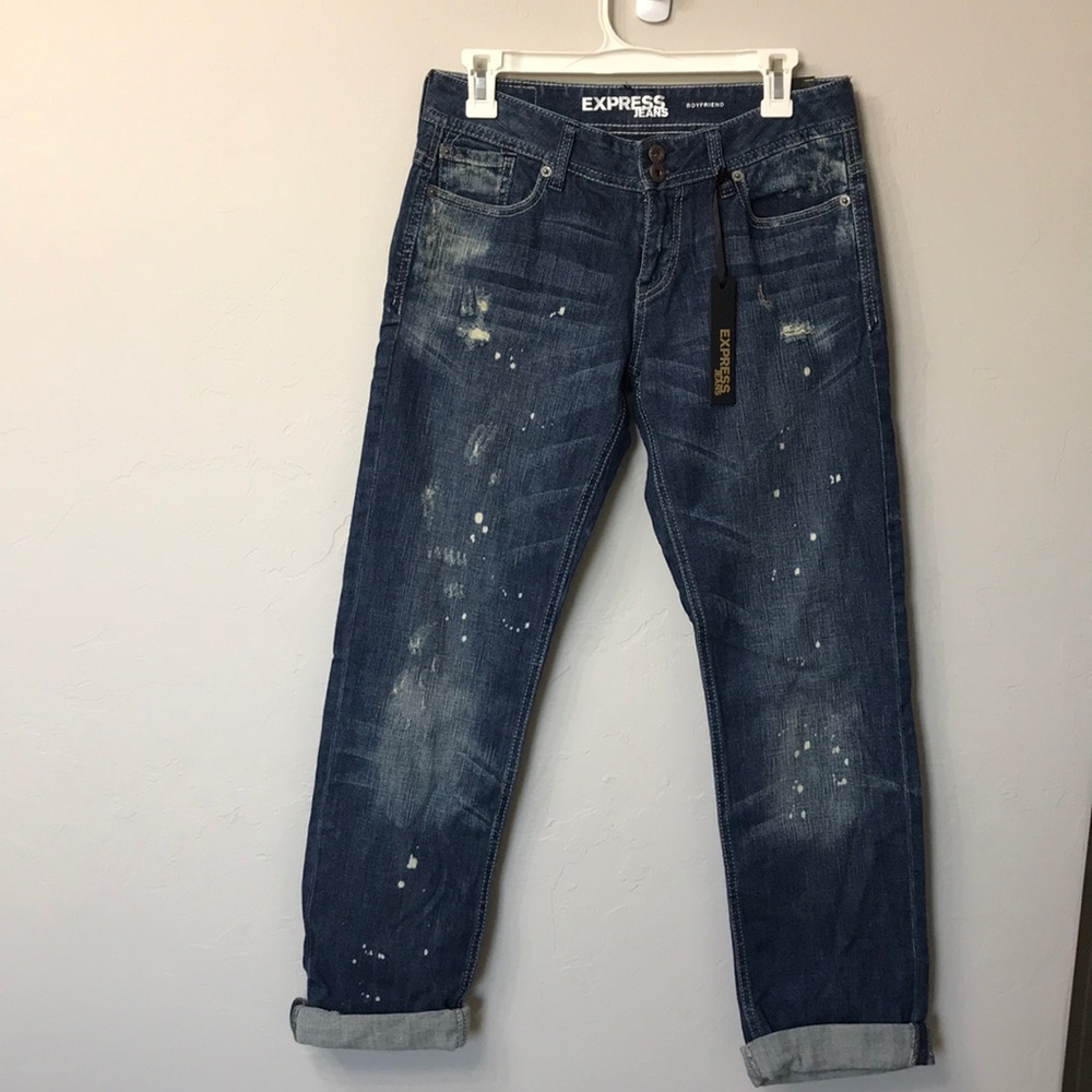 Express boyfriend jeans size2. NWT